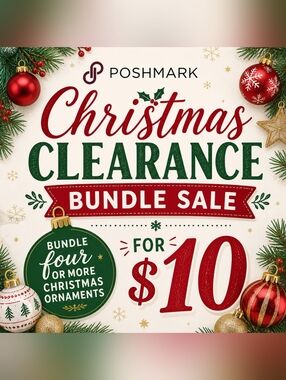 Christmas Clearance Bundle Sale Sign